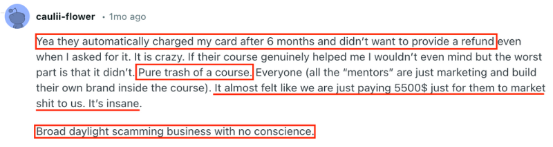 reddit negative review reddit negative review