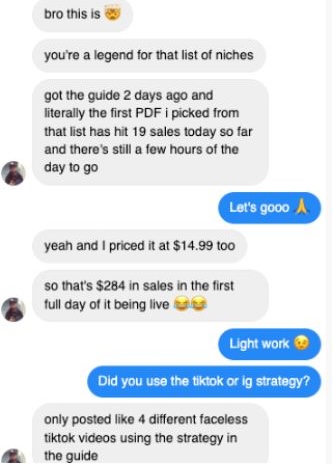 sales from pdf empire builder course