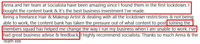 sarah meyrick facebook review