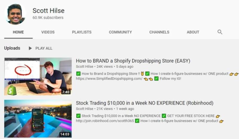 scott hilse youtube