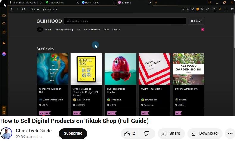 how-to-sell-digital-products-on-tiktok
