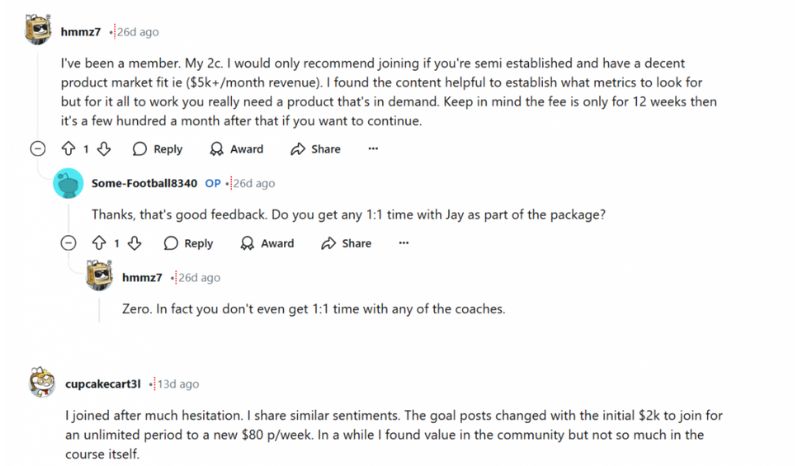 semi established business comment reddit