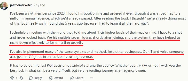 7 Figure Agency review