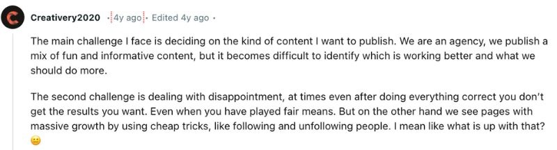 social media content publishing