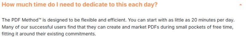 the pdf method claim