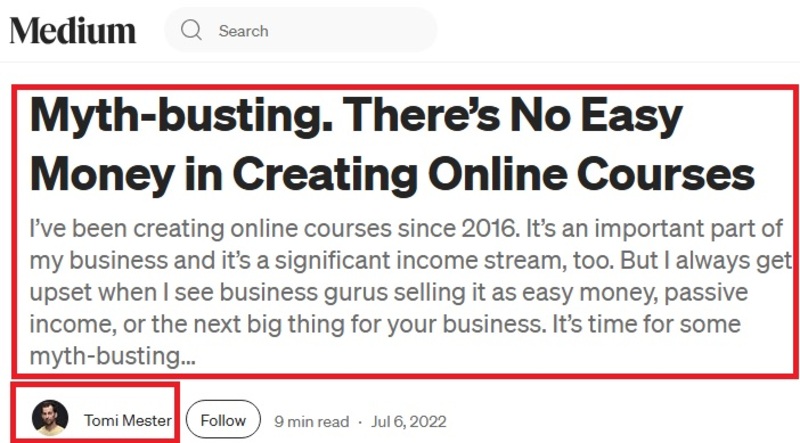 Are online courses passive income