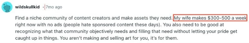 weekly etsy income