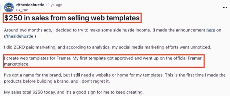 web template success