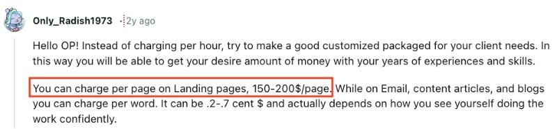 writing income landing pages