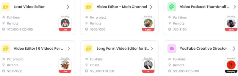 yt jobs services