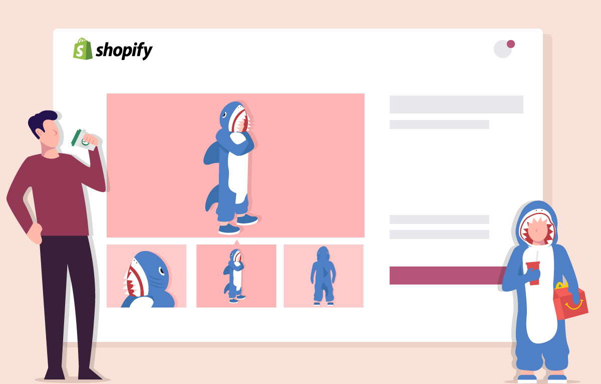 Shopify Dropshipping Shark Onesie Case Study
