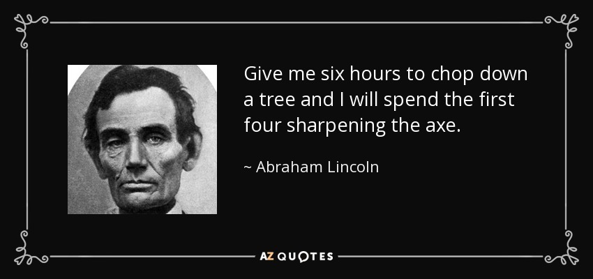 Abe Lincoln Quote Graph