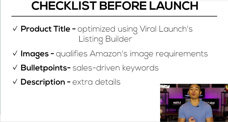 Checklist before launch graph