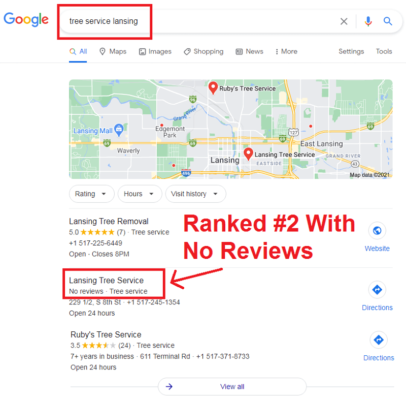 Google Map Rankings