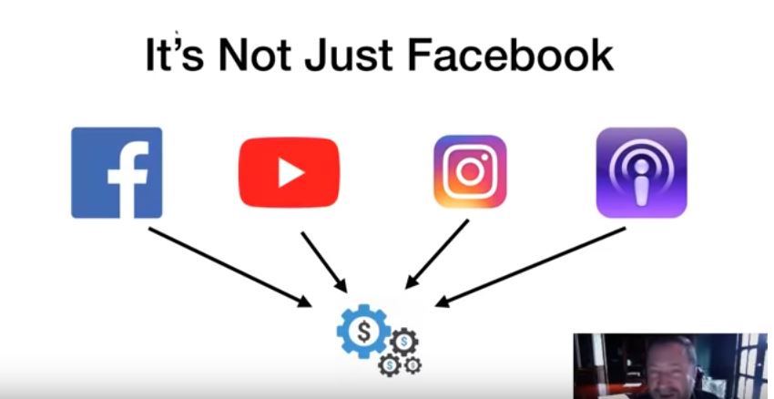 not just facebook graphic