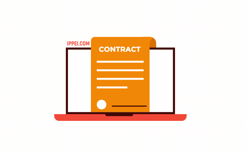 infographic of a contract
