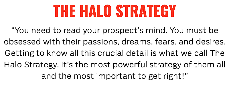 sell like crazy halo strategy