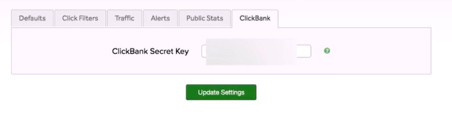 clickbank secret key