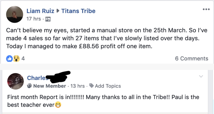 picture of dropshipping titans reviews