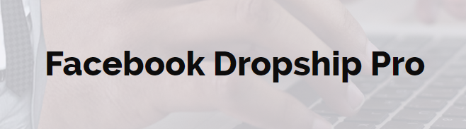 image of facebook dropship pro logo
