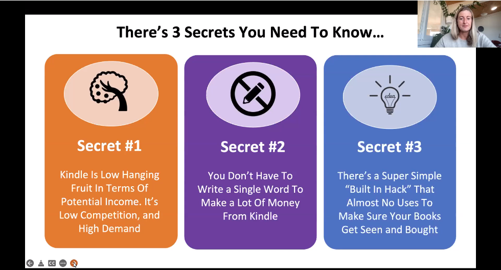 Kindle Publishing Income 3 secrets 