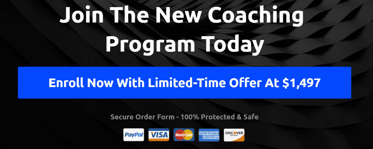 Publishing CEOS Accelerator coaching program full-time payment cost. 