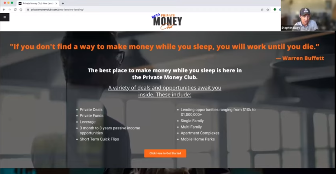 Private Money Club preview 
