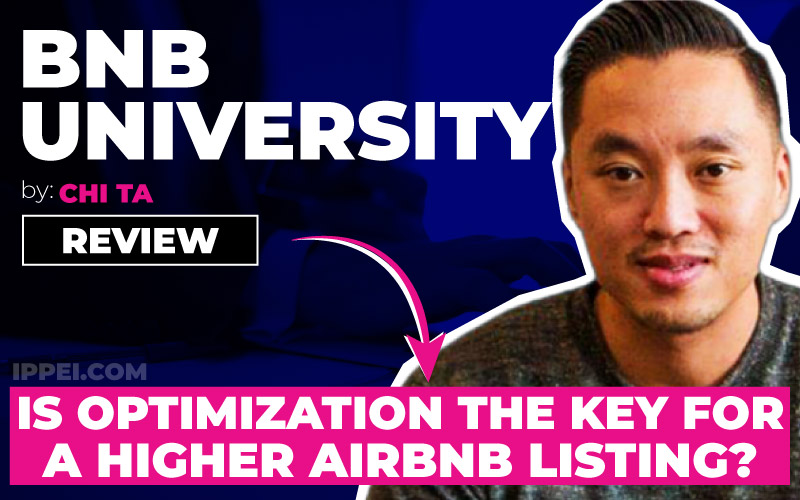 Chi Ta's BNB University Review—Is Optimization The Key For A Higher Airbnb  Listing? - Ippei Blog