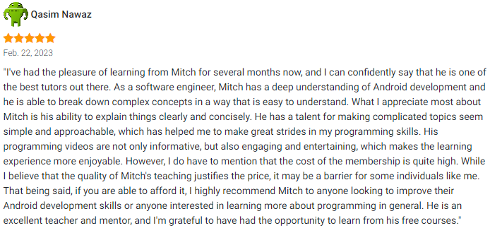 coding with mitch review