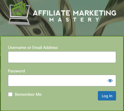 affiliate marketing mastery login