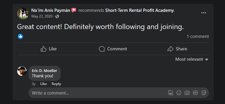str profit academy review