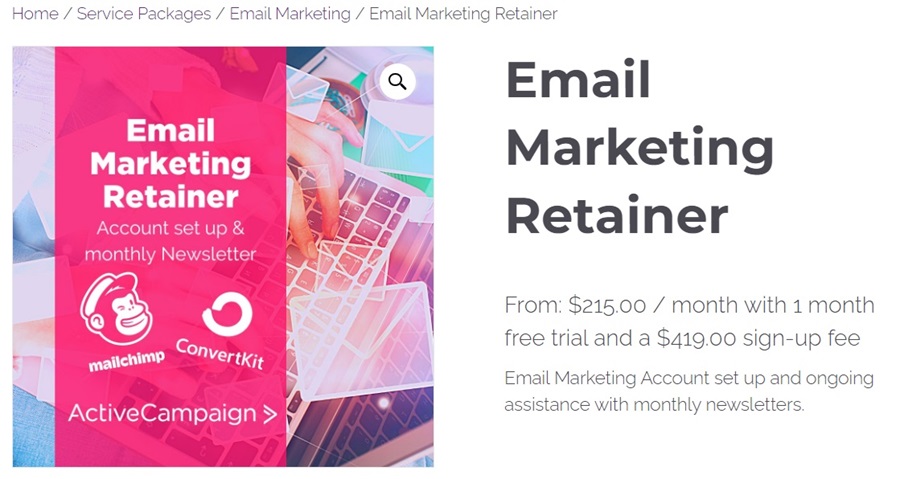 WHAMWorkspace Email Marketing Prices
