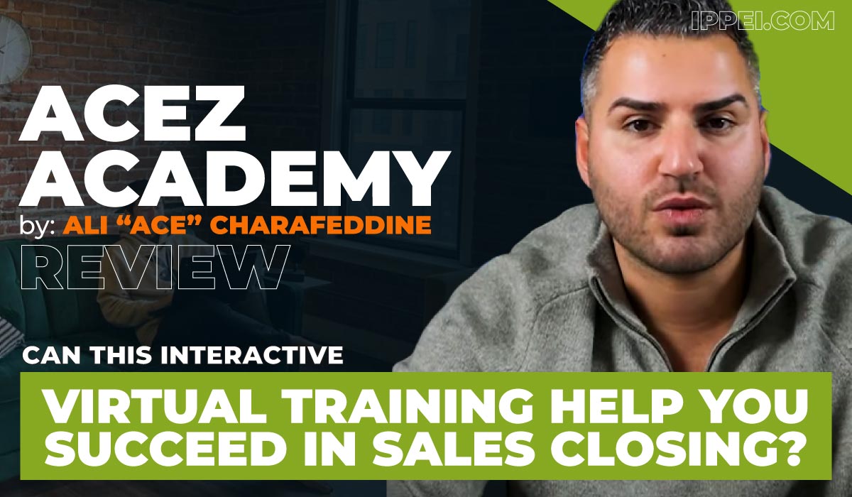 Ali Charafeddine's Acez Academy Review: Can This Interactive Virtual  Training Help You Succeed in Sales Closing? - Ippei Blog