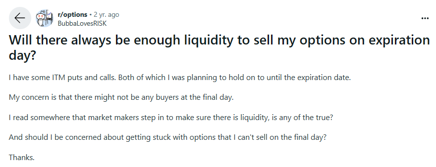 reddit on liquidity