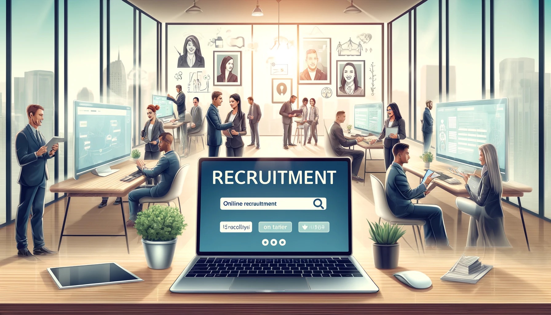 start online recruitment agency